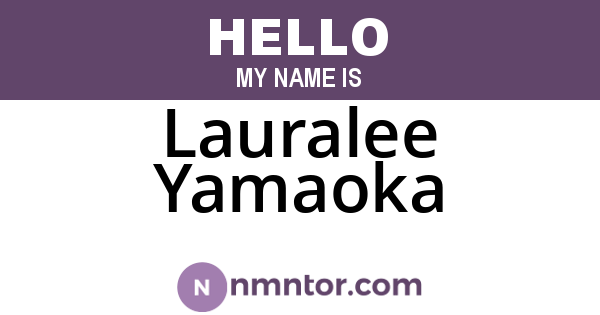 Lauralee Yamaoka
