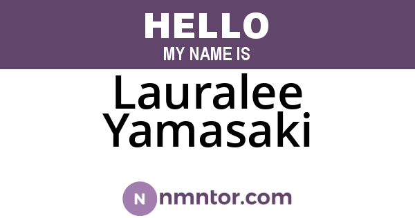 Lauralee Yamasaki