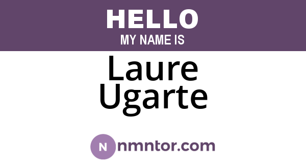 Laure Ugarte
