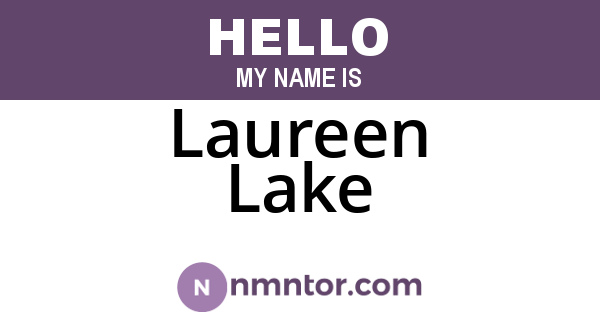 Laureen Lake