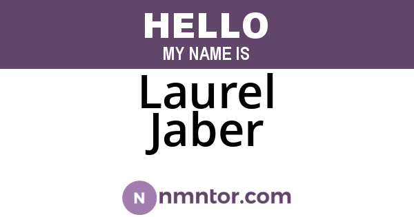 Laurel Jaber