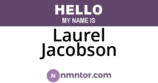Laurel Jacobson
