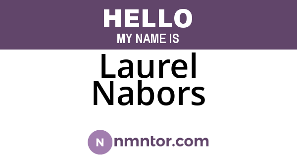 Laurel Nabors