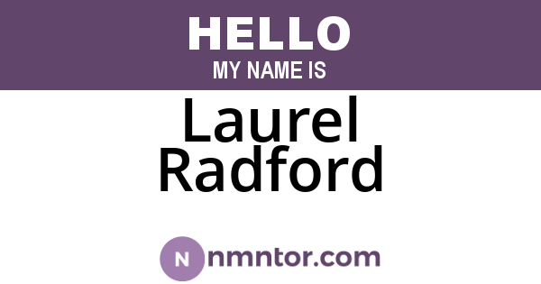 Laurel Radford