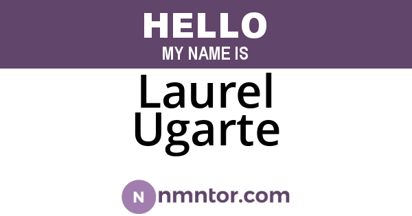 Laurel Ugarte