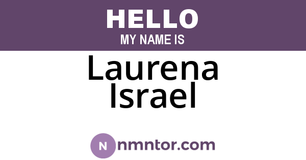 Laurena Israel