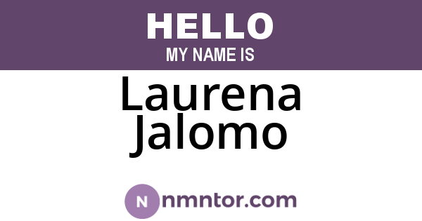 Laurena Jalomo