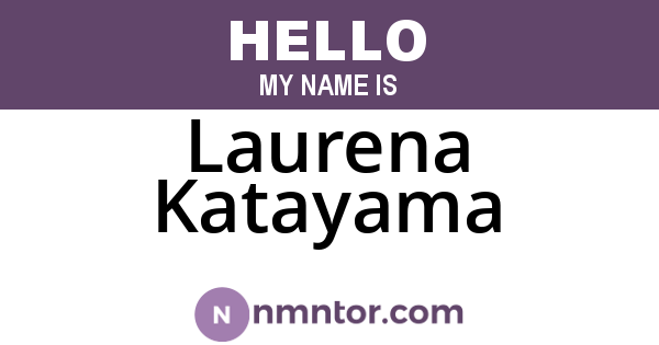 Laurena Katayama