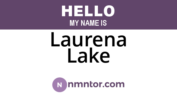 Laurena Lake