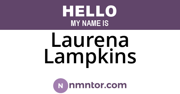 Laurena Lampkins