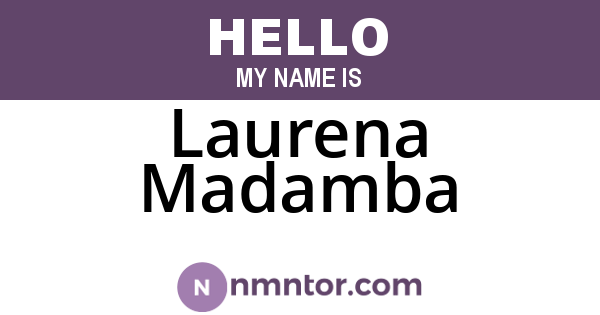 Laurena Madamba