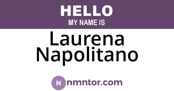 Laurena Napolitano