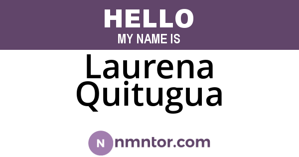 Laurena Quitugua