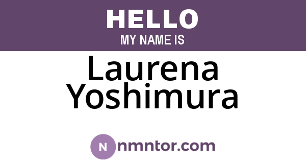 Laurena Yoshimura