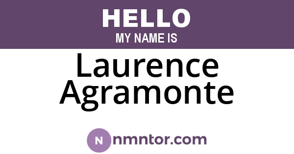 Laurence Agramonte