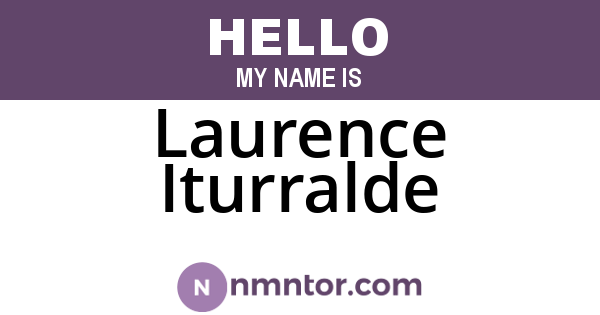 Laurence Iturralde
