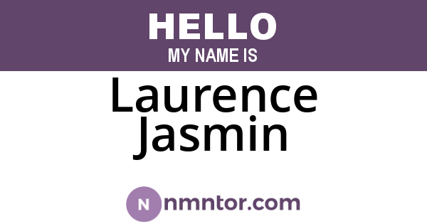 Laurence Jasmin