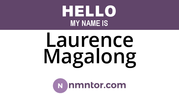 Laurence Magalong