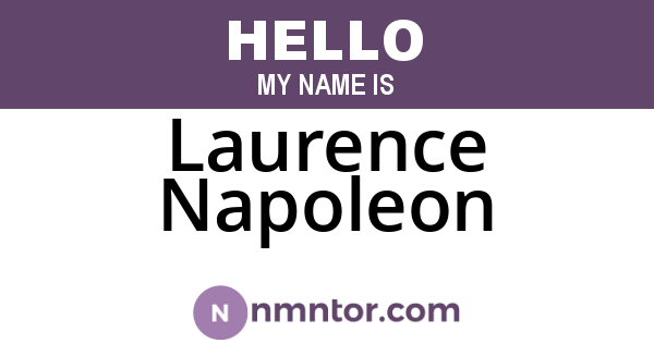 Laurence Napoleon
