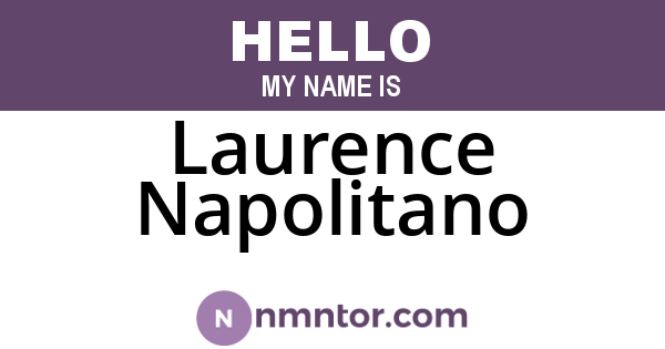 Laurence Napolitano