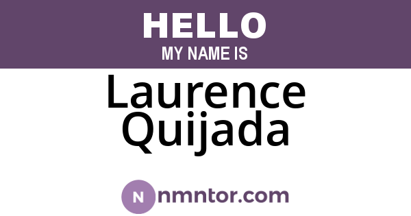 Laurence Quijada