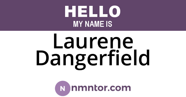 Laurene Dangerfield
