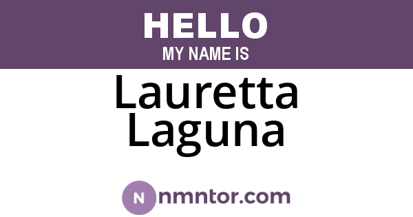 Lauretta Laguna