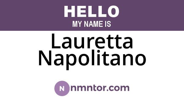 Lauretta Napolitano