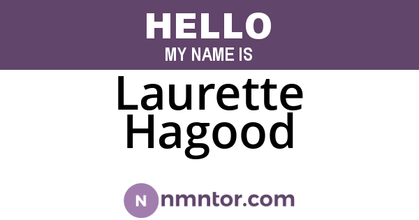 Laurette Hagood