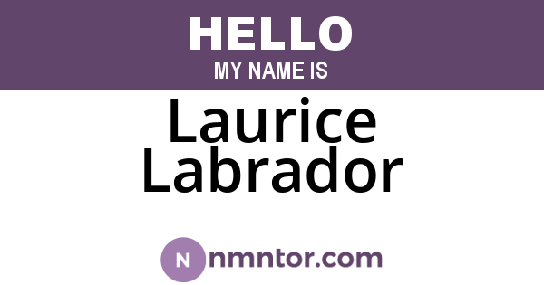 Laurice Labrador