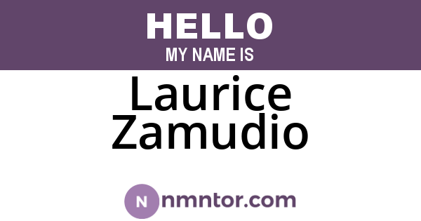 Laurice Zamudio