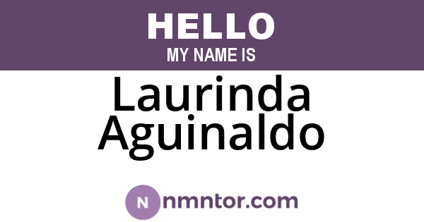Laurinda Aguinaldo
