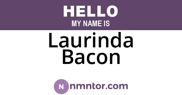 Laurinda Bacon
