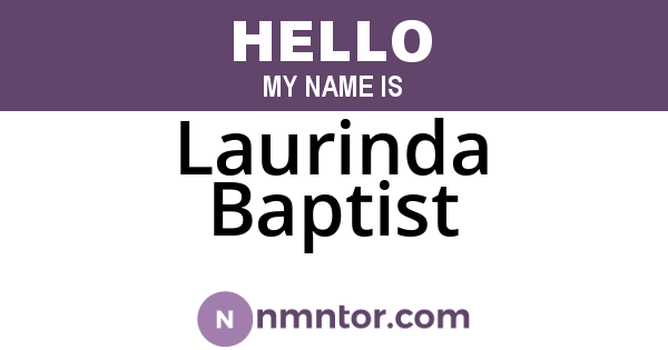 Laurinda Baptist