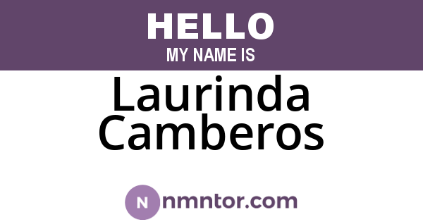 Laurinda Camberos