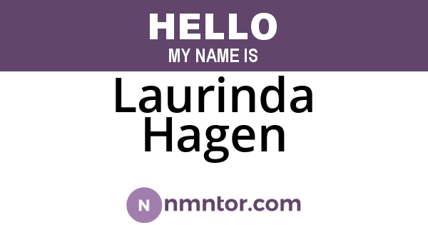 Laurinda Hagen