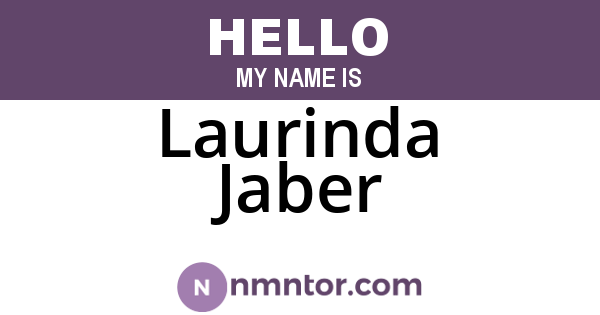 Laurinda Jaber