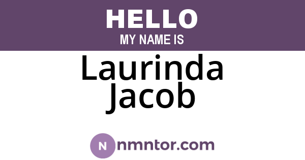 Laurinda Jacob