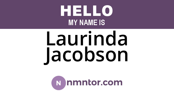 Laurinda Jacobson