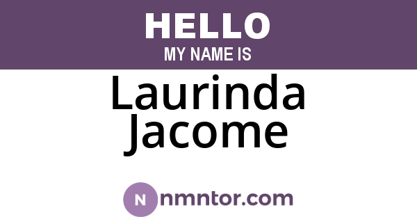Laurinda Jacome