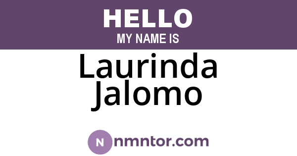 Laurinda Jalomo