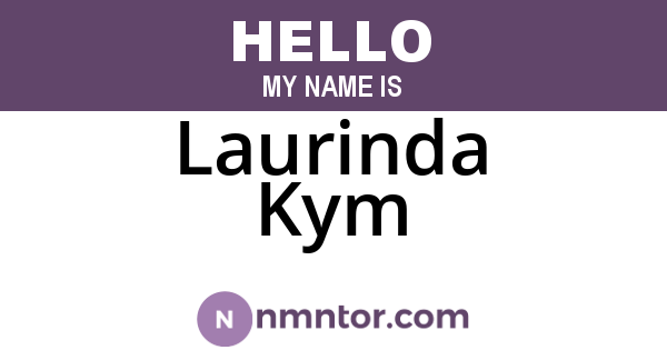 Laurinda Kym