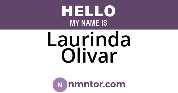 Laurinda Olivar