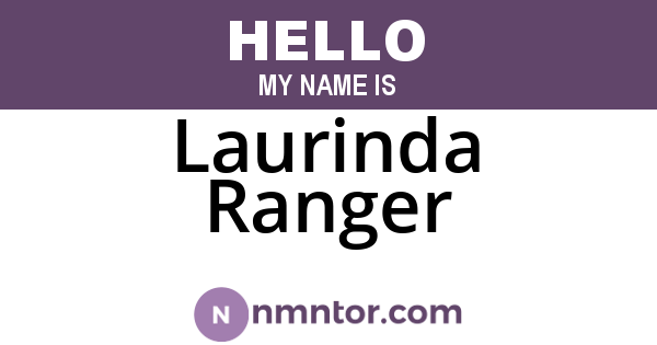 Laurinda Ranger