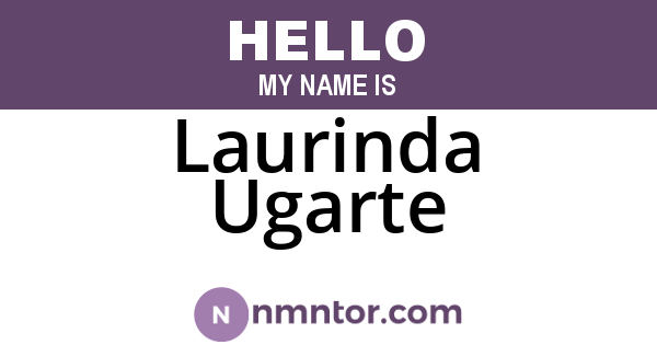 Laurinda Ugarte