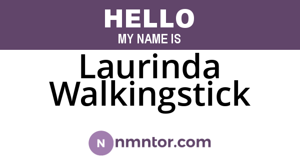 Laurinda Walkingstick