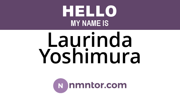 Laurinda Yoshimura