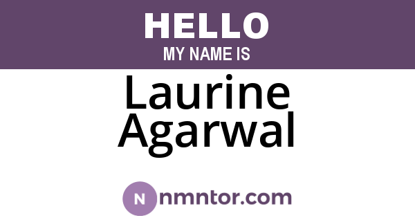 Laurine Agarwal