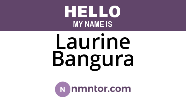 Laurine Bangura
