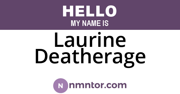 Laurine Deatherage